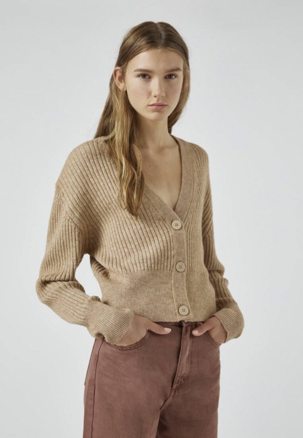 

Кардиган Pull&Bear, Коричневый