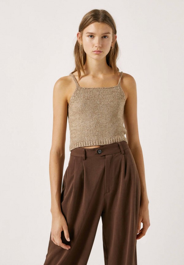 

Топ Pull&Bear, Бежевый