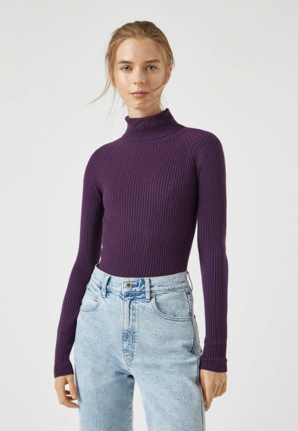 

Водолазка Pull&Bear, Фиолетовый