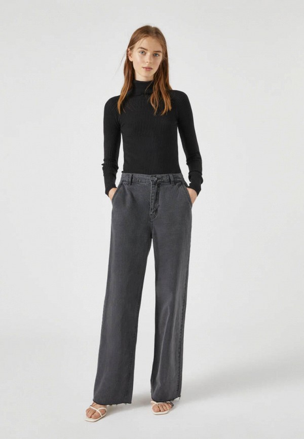 

Водолазка Pull&Bear, Черный, Join life