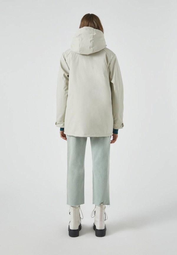 

Куртка утепленная Pull&Bear, Белый