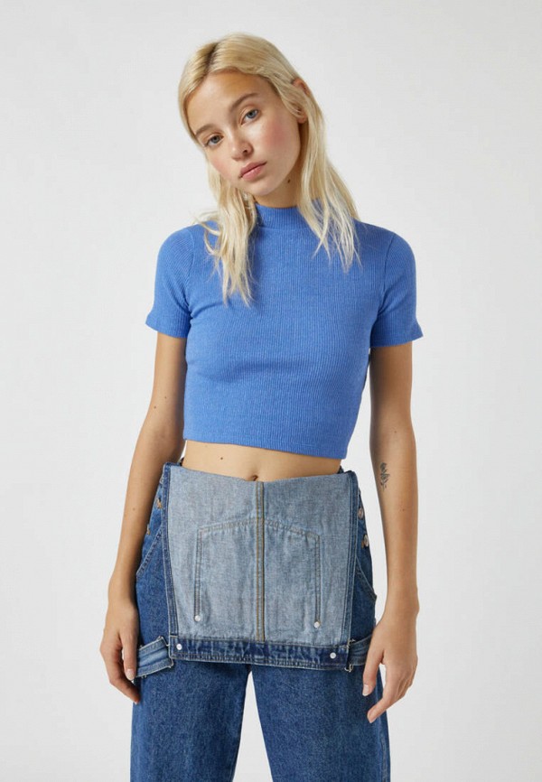 

Топ Pull&Bear, Синий, Join Life