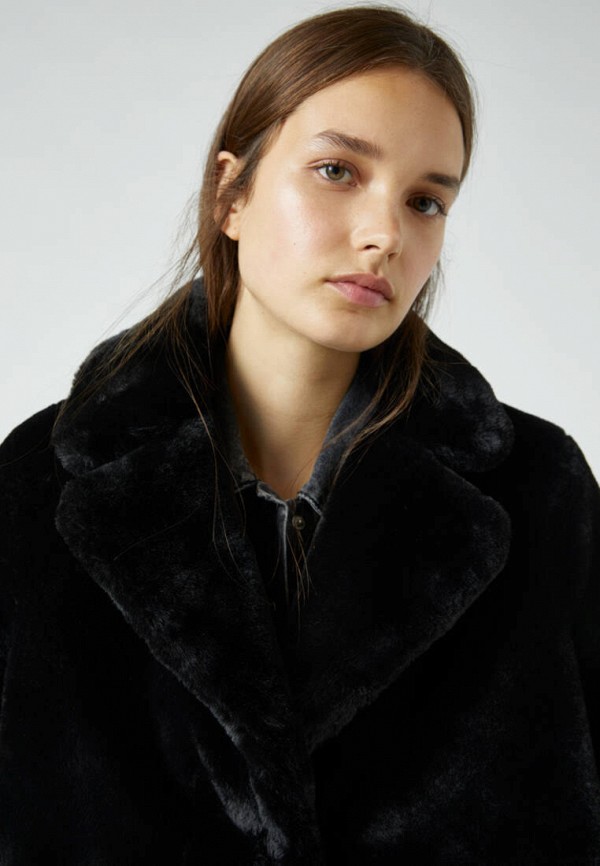 

Шуба Pull&Bear, Черный, Join life