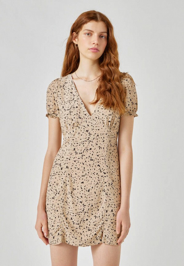 

Платье Pull&Bear, Бежевый, Join Life