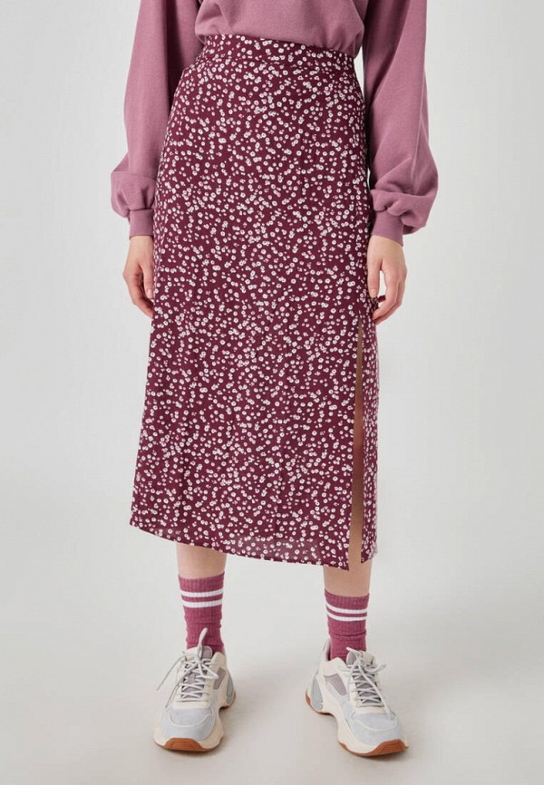 

Юбка Pull&Bear, Бордовый