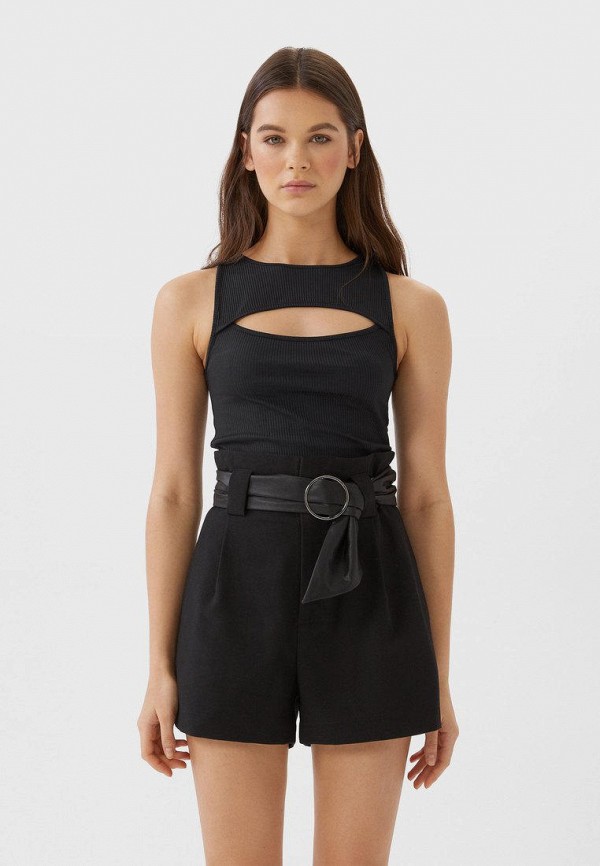 

Шорты Stradivarius, Черный