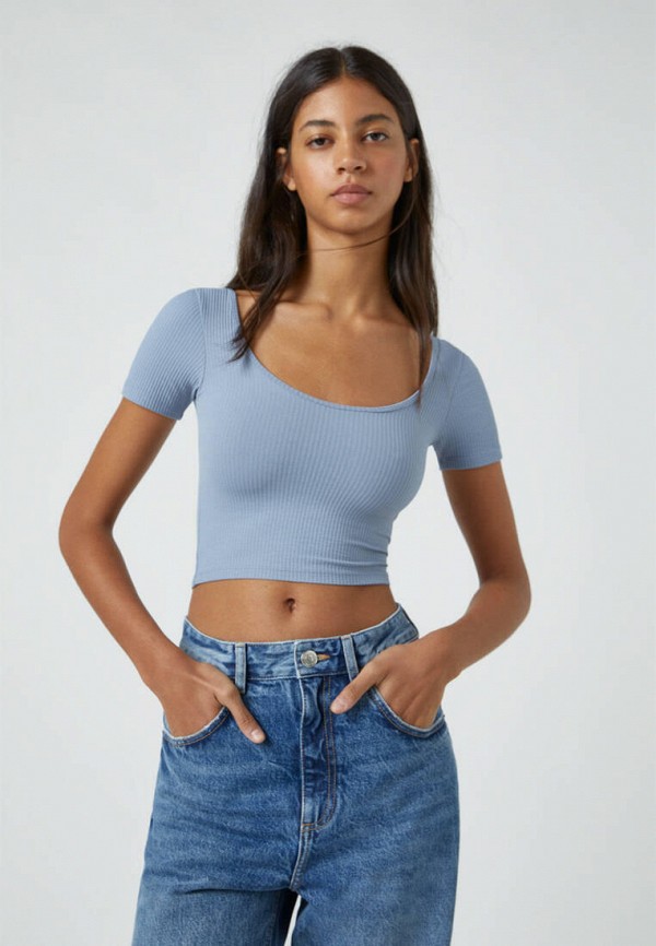 

Топ Pull&Bear, Голубой
