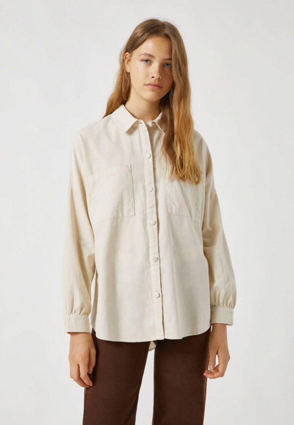 

Рубашка Pull&Bear, Бежевый