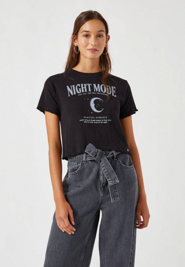 

Футболка Pull&Bear, Черный, Join Life
