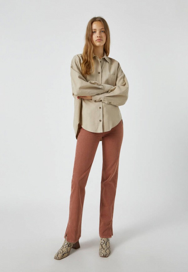 

Блуза Pull&Bear, Бежевый