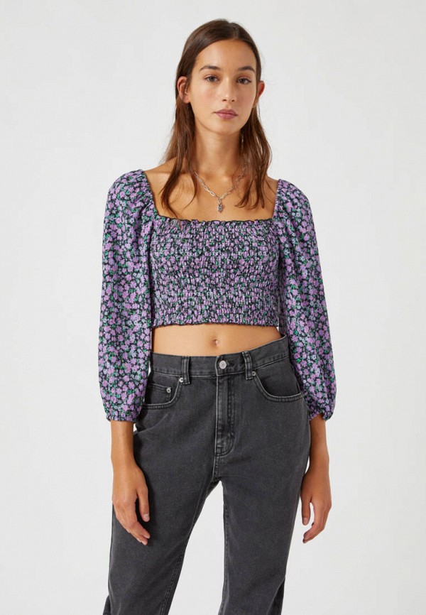 

Топ Pull&Bear, Фиолетовый