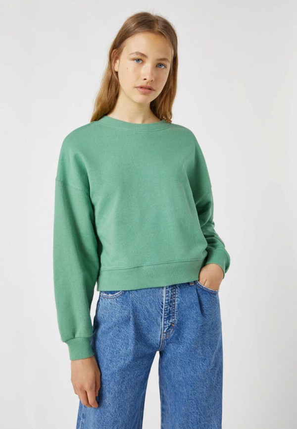 

Свитшот Pull&Bear, Зеленый, Join Life