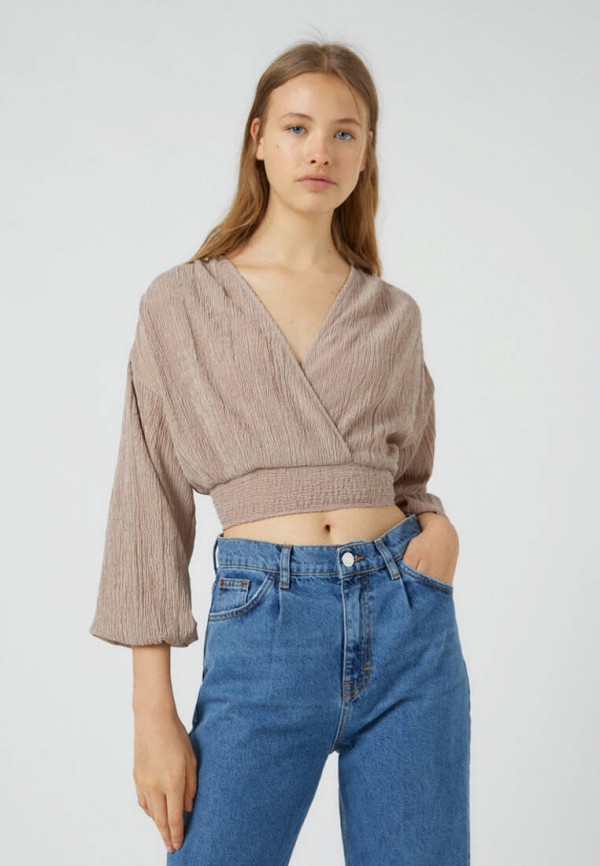 

Топ Pull&Bear, Бежевый