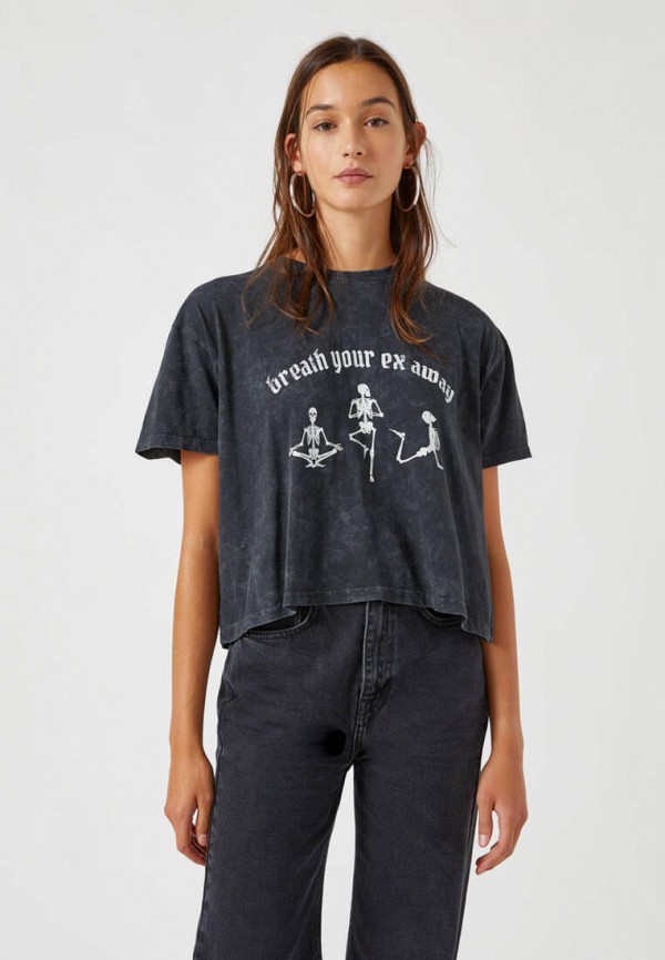 

Футболка Pull&Bear, Черный