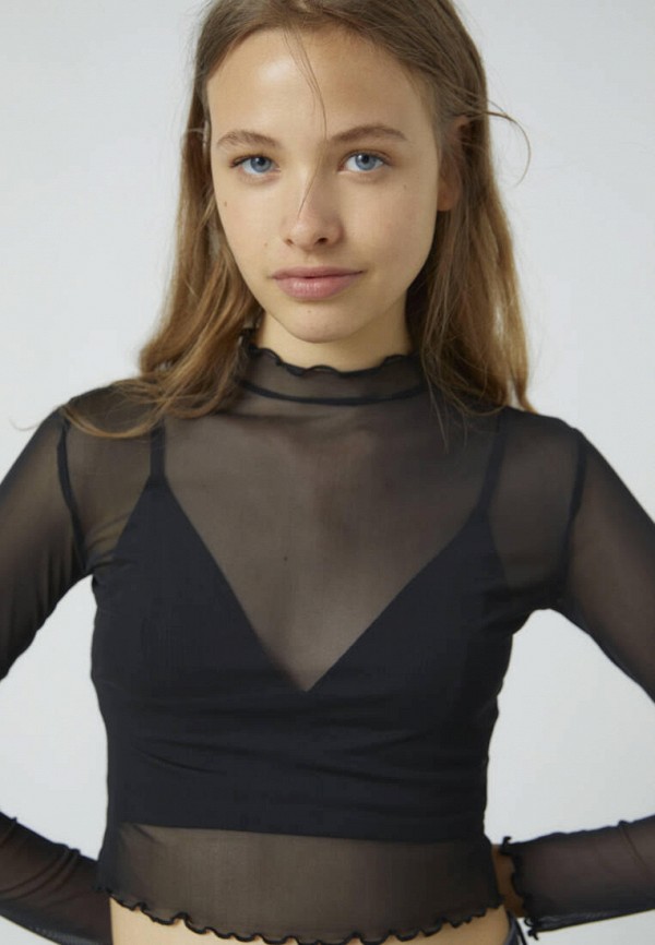 

Топ Pull&Bear, Черный