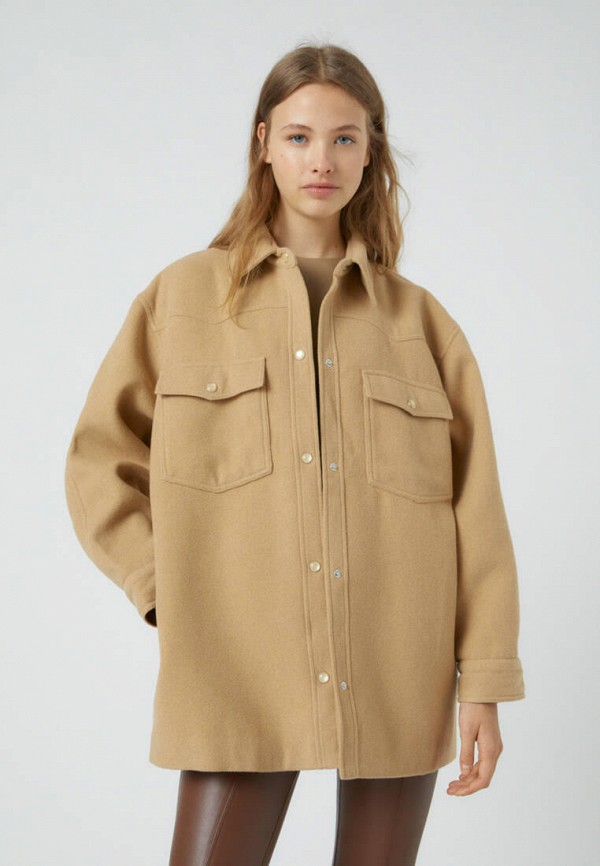 

Куртка Pull&Bear, Бежевый