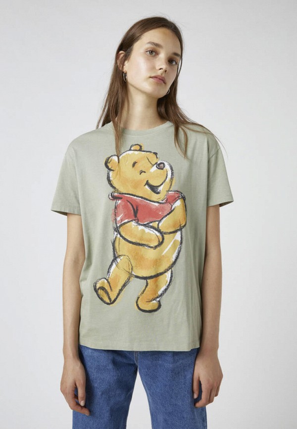 

Футболка Pull&Bear, Зеленый
