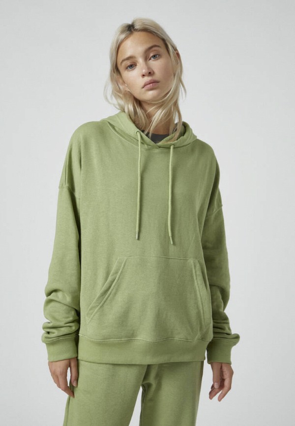 

Худи Pull&Bear, Зеленый, Join Life