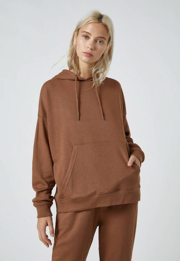 

Худи Pull&Bear, Коричневый, Join Life