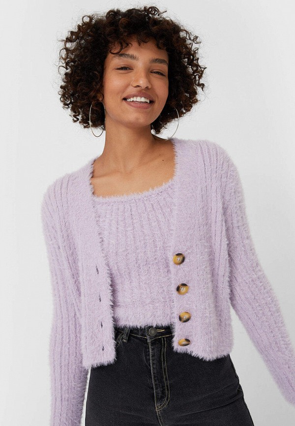 

Кардиган Stradivarius, Фиолетовый