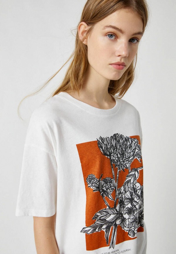 

Футболка Pull&Bear, Белый