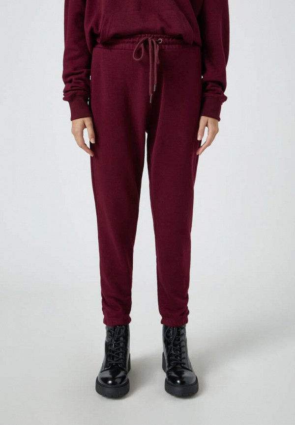 

Брюки спортивные Pull&Bear, Бордовый, Join Life