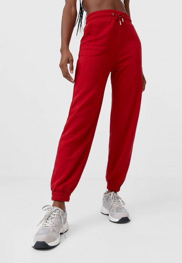 

Брюки спортивные Stradivarius, Красный