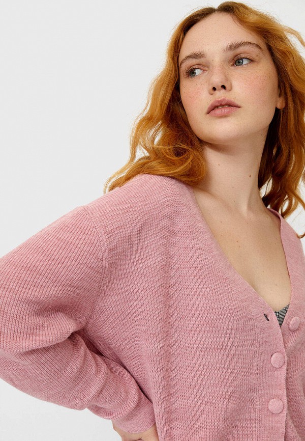 

Кардиган Stradivarius, Розовый