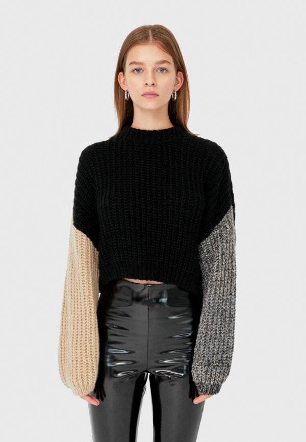 

Джемпер Stradivarius, Черный