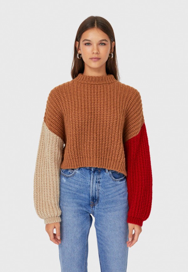 

Джемпер Stradivarius, Коричневый