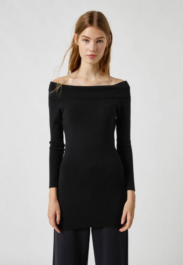 

Лонгслив Pull&Bear, Черный