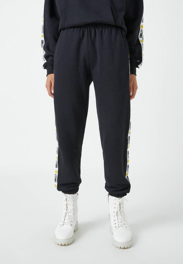 

Брюки спортивные Pull&Bear, Черный, SMILEY