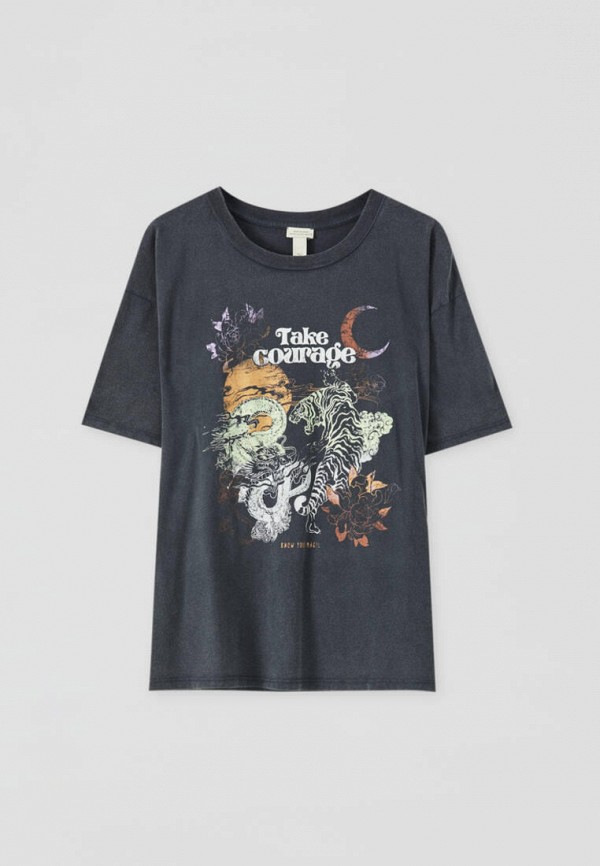 

Футболка Pull&Bear, Серый