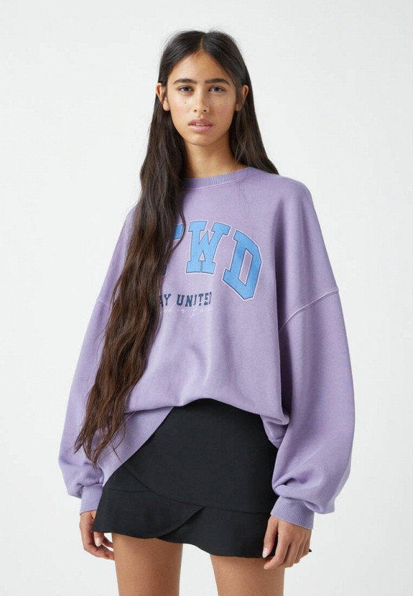 

Свитшот Pull&Bear, Фиолетовый