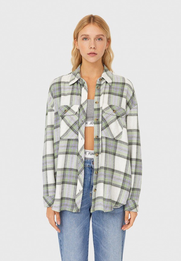 

Рубашка Stradivarius, Разноцветный