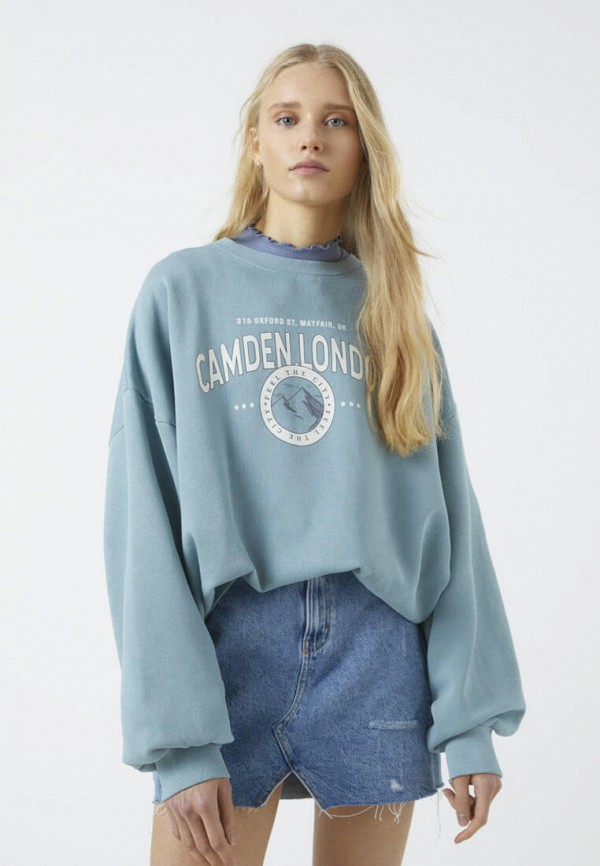 

Свитшот Pull&Bear, Синий