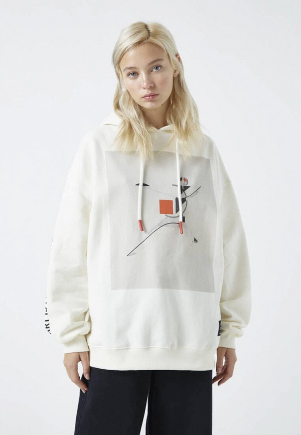 

Худи Pull&Bear, Белый, UNIVERSAL, Join Life