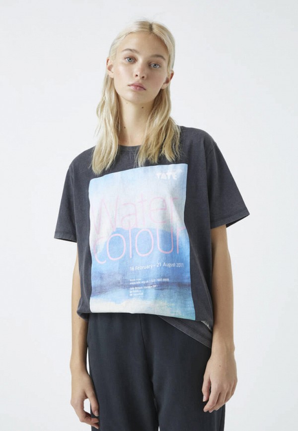 

Футболка Pull&Bear, Серый, UNIVERSAL, Join Life