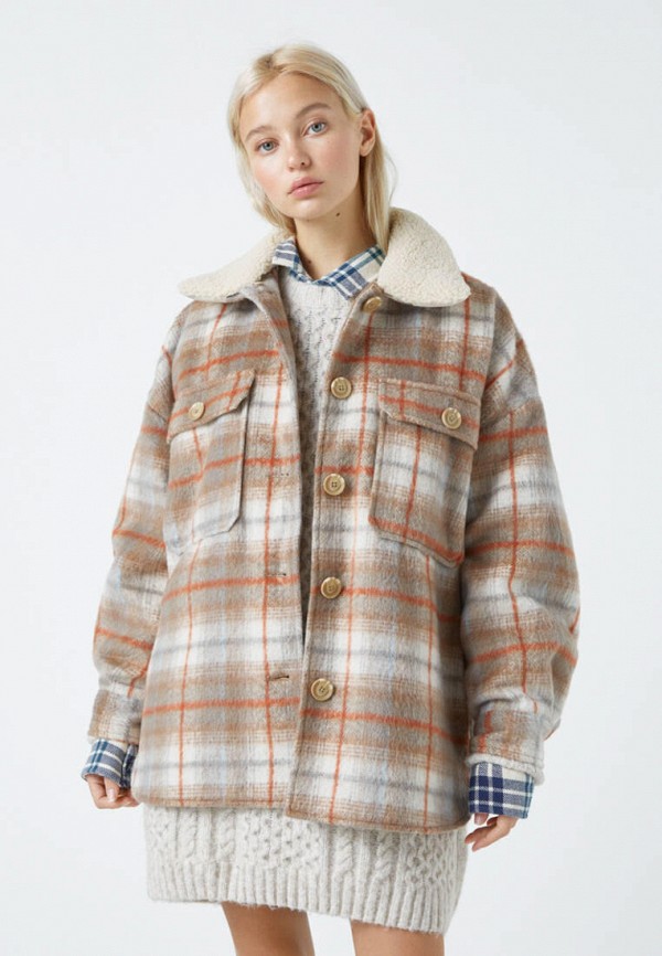 

Куртка Pull&Bear, Бежевый