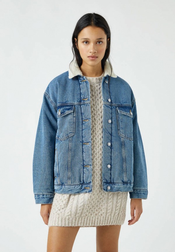 

Куртка джинсовая Pull&Bear, Синий