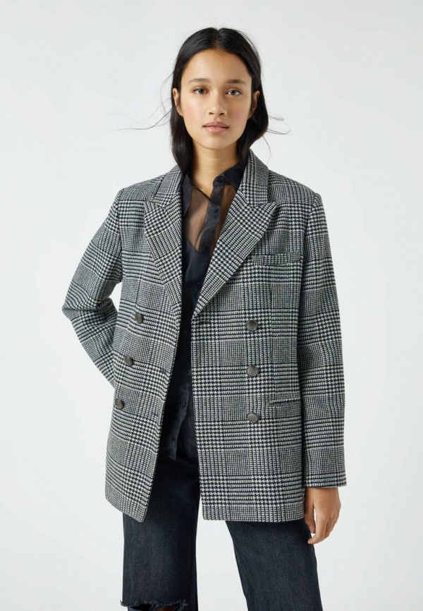 

Пиджак Pull&Bear, Серый