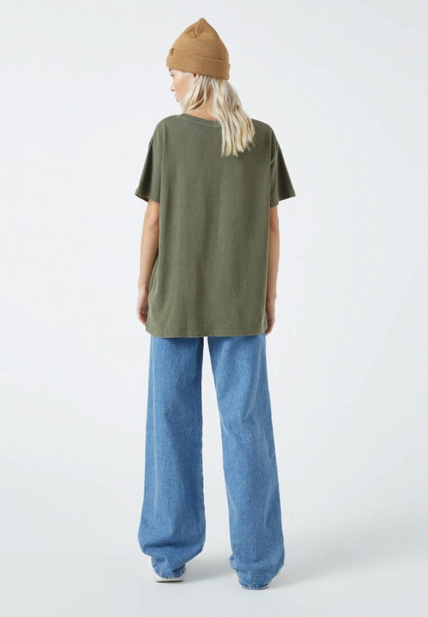 

Футболка Pull&Bear, Зеленый, Join Life