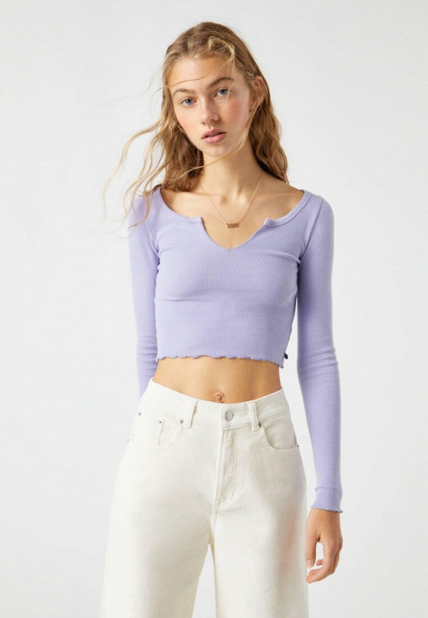 

Топ Pull&Bear, Фиолетовый, Join Life