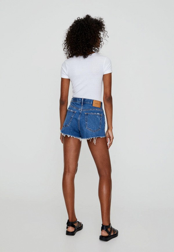 фото Шорты джинсовые pull&bear