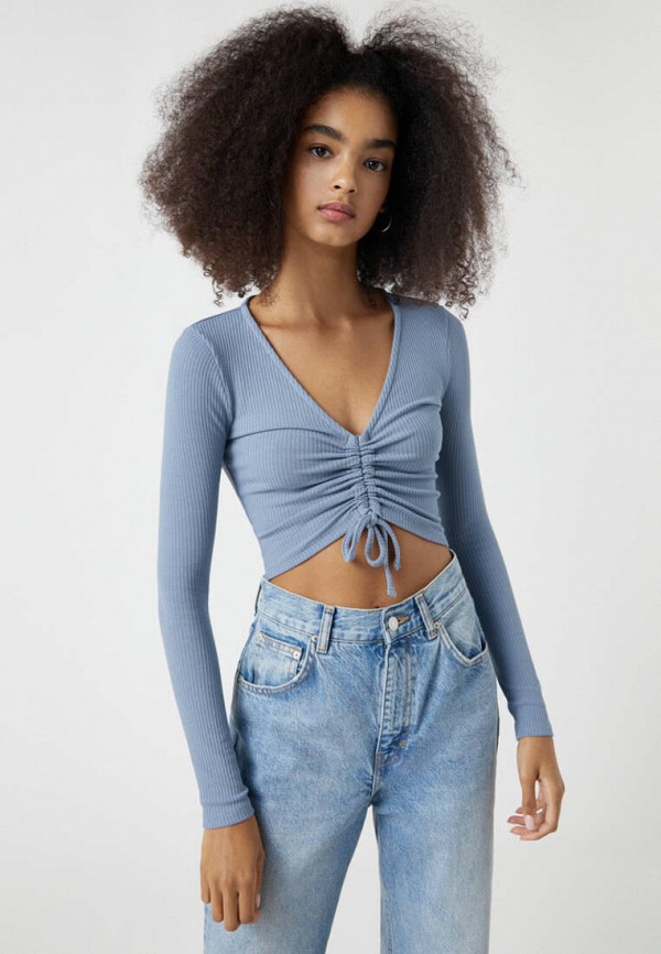 

Топ Pull&Bear, Голубой