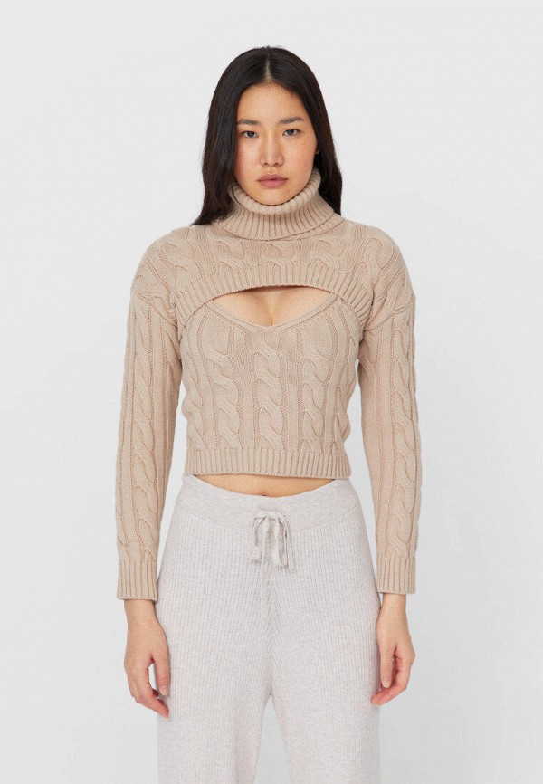 

Топ Stradivarius, Бежевый