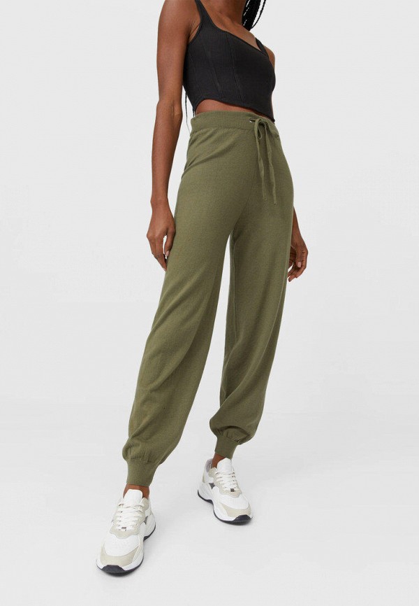 

Брюки спортивные Stradivarius, Хаки