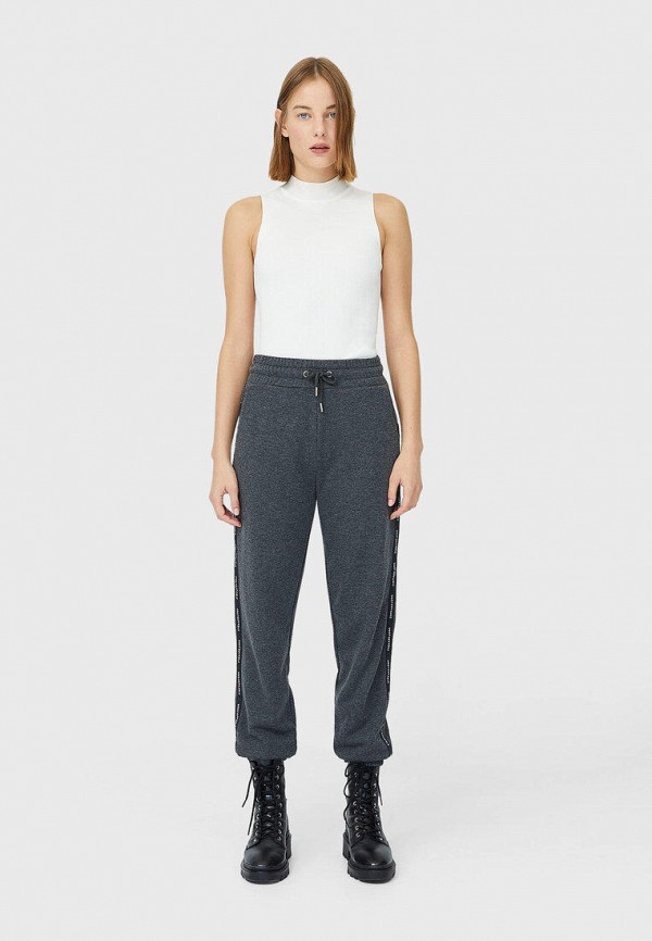

Брюки спортивные Stradivarius, Серый
