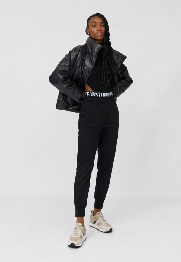 

Куртка утепленная Stradivarius, Черный