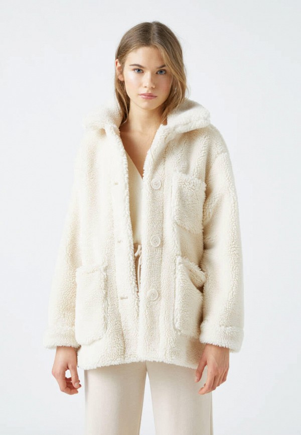 

Шуба Pull&Bear, Белый